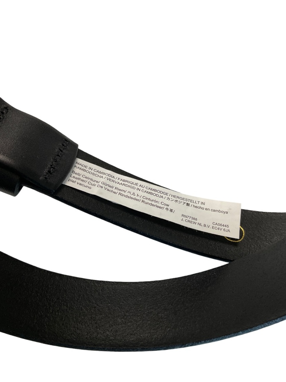 J. Crew Classic Belt in Italian Leather NWT - Picture 6 of 9